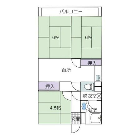 ＣＡＳＡカスミの物件間取画像